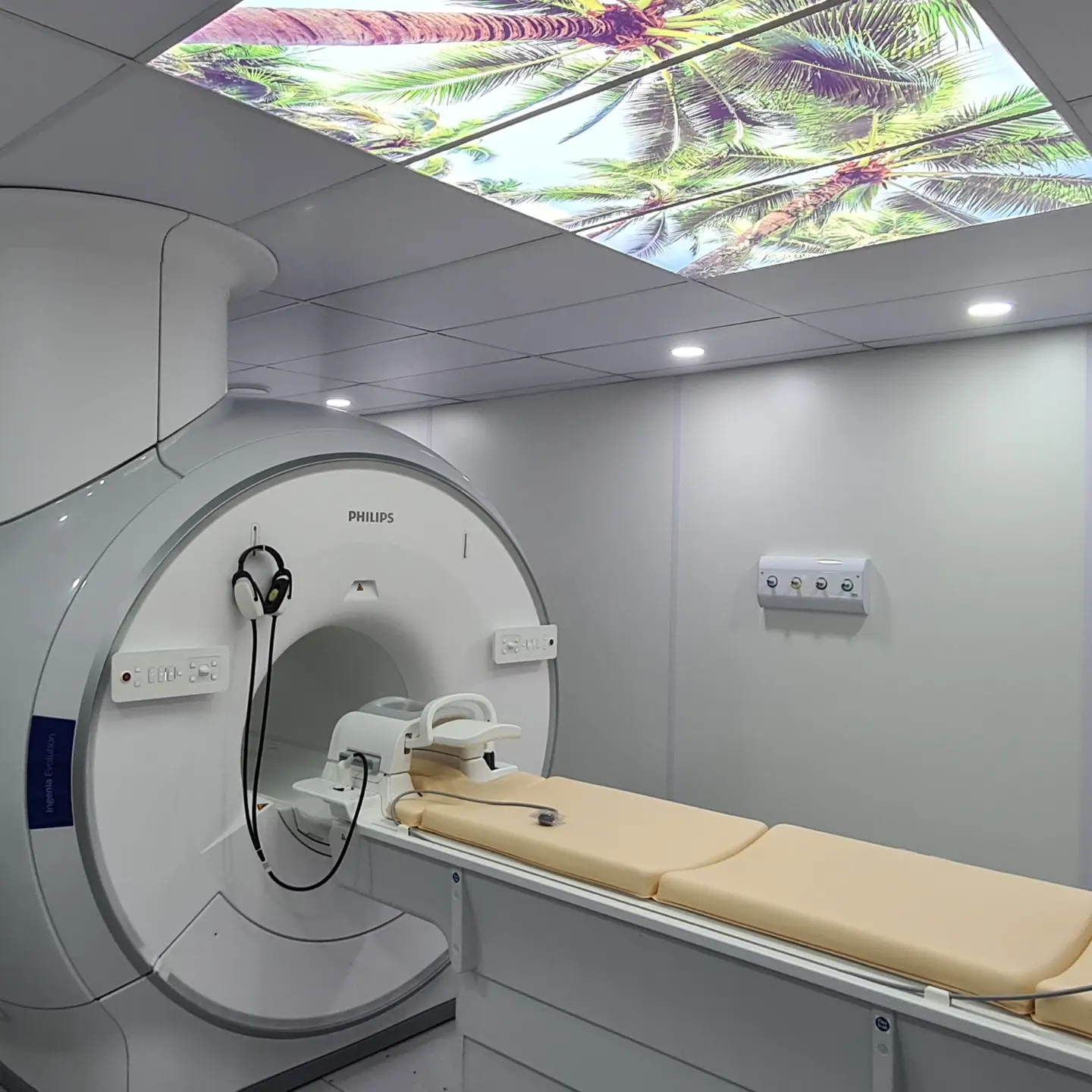 Infraestrutura para sala de ressonância magnética